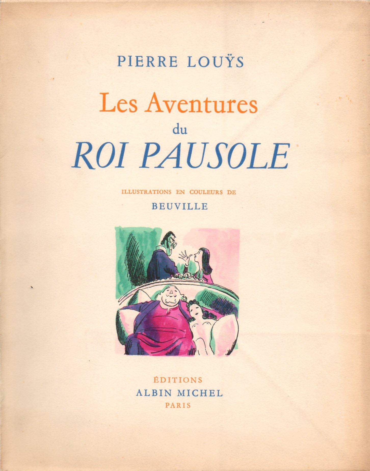 Les aventures du roi Pausole | Georges Beuville | Les Aventures du Roi Pausole