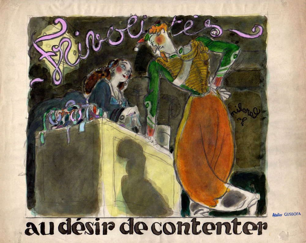 Au désir de contenter | Gus Bofa | Frivolités