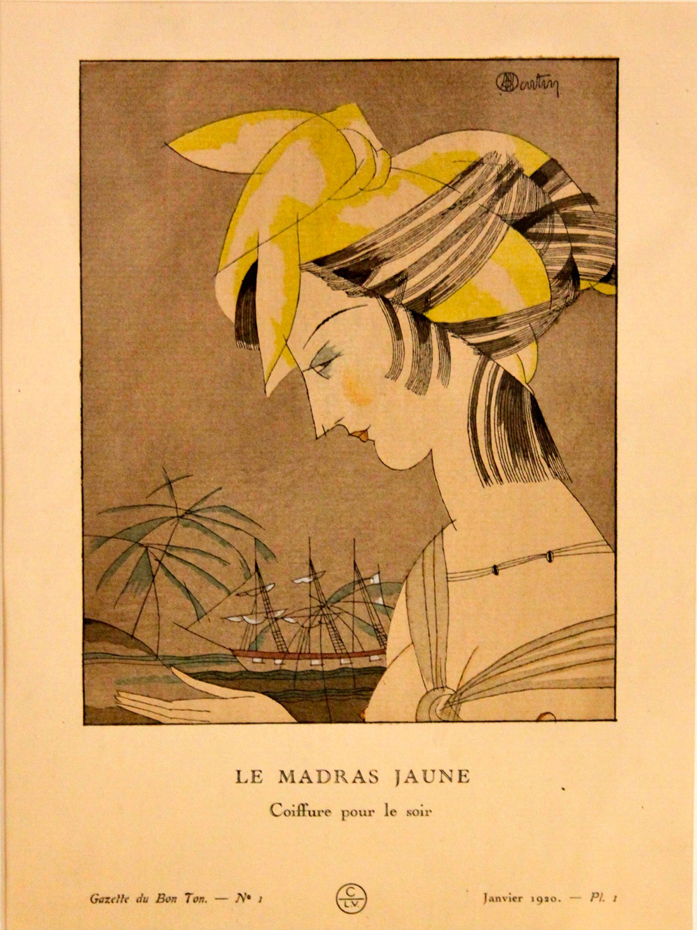 Coiffure pour le soir | Charles Martin | Le madras jaune