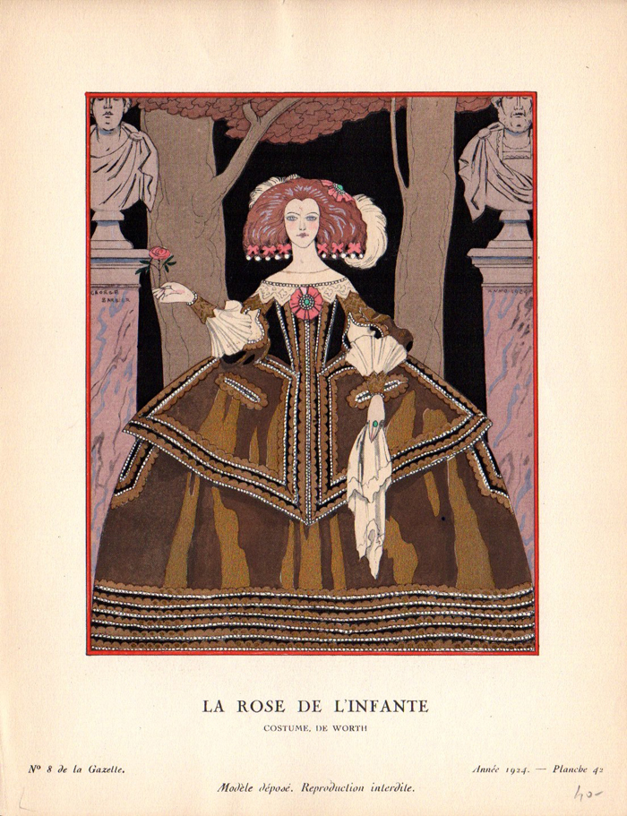 La Gazette du bon ton | LA ROSE DE L'INFANTE | Gazette du bon ton n°8