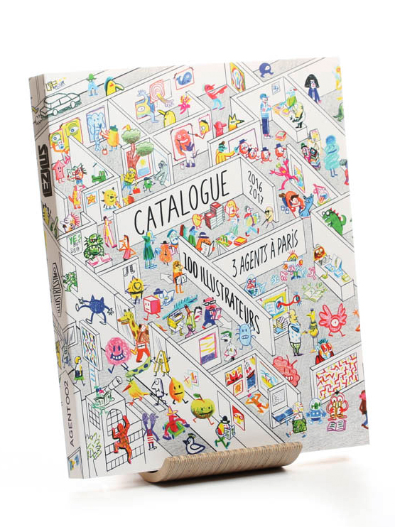 Catalogue 2016-2017 | Catalogue 2016-2017 | 3 agents à Paris, 100 illustrateurs
