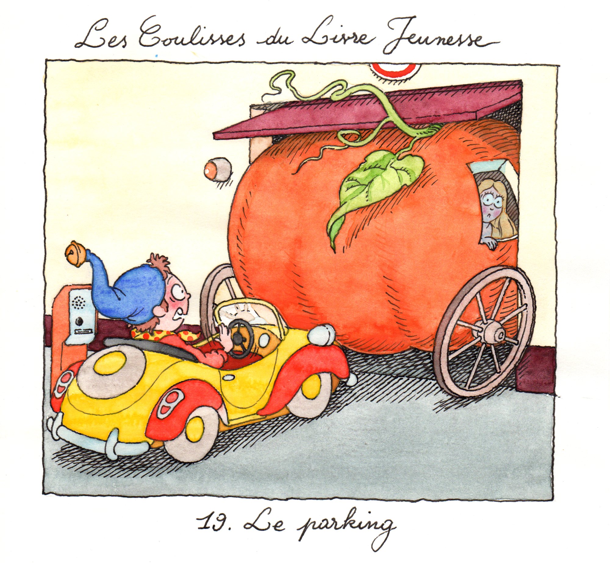 Le Parking | Le Parking - Les Coulisses du Livre Jeunesse | Gilles Bachelet