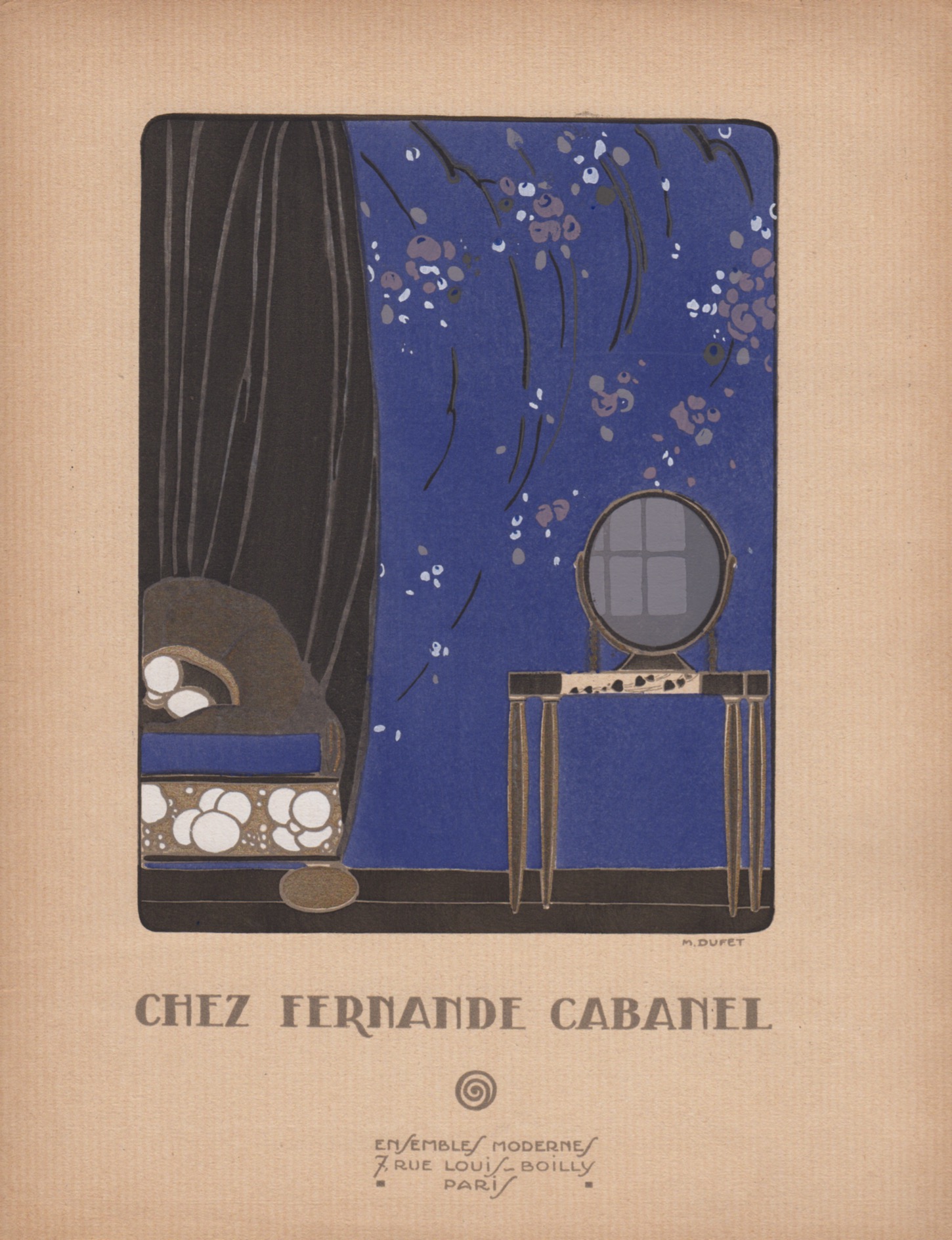 nouvelle image | Chez Fernande Cabanel | M.Dufet