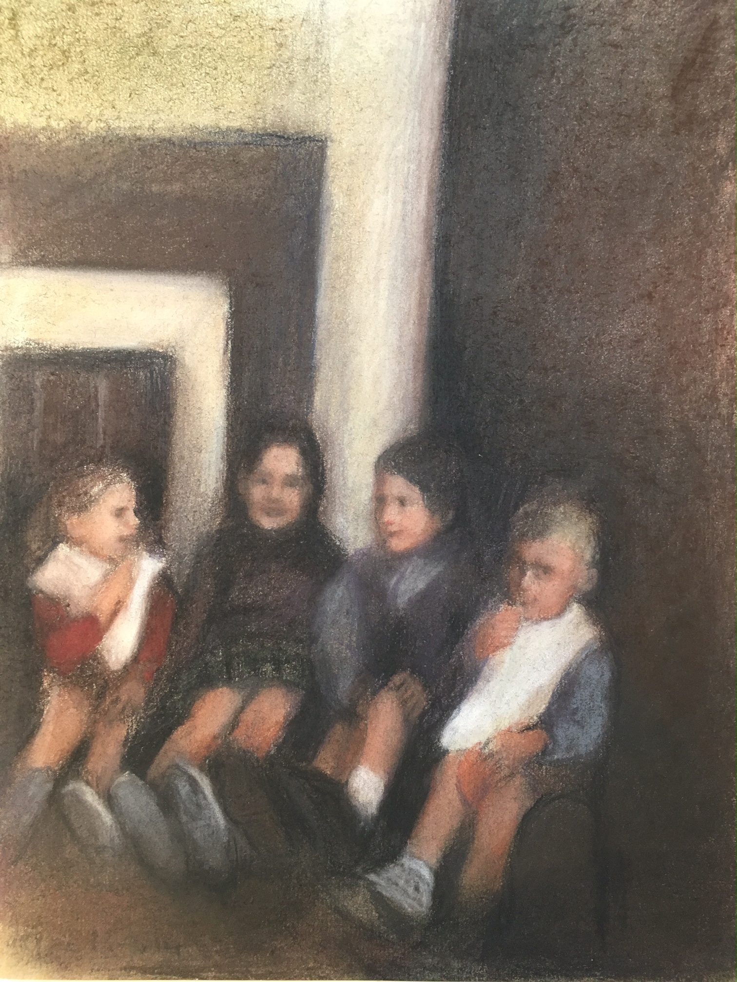 Le dessert, c’est dans la chambre de mamie,  on s’amuse | GALERIE TREIZE-DIX ï AUTRE JE | Anne Gorouben, Le dessert, c’est dans la chambre de mamie,  on s’amuse
