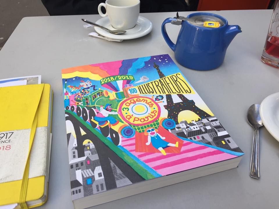 3 agents à Paris | Catalogue 2018-2019 | 3 agents à Paris, 100 illustrateurs