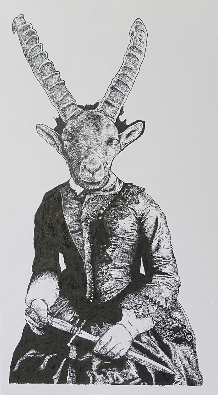 Work of love - Mother Goat | GALERIE TREIZE-DIX I Førtifem | Work of love - Mother Goat