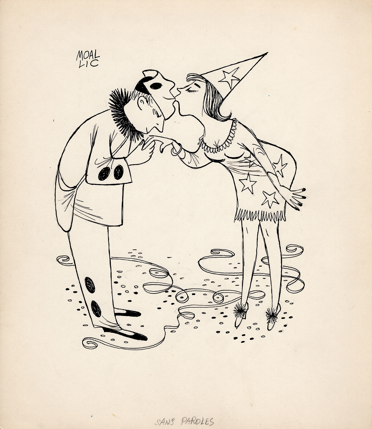 Image | Le baiser de carnaval | Moallic