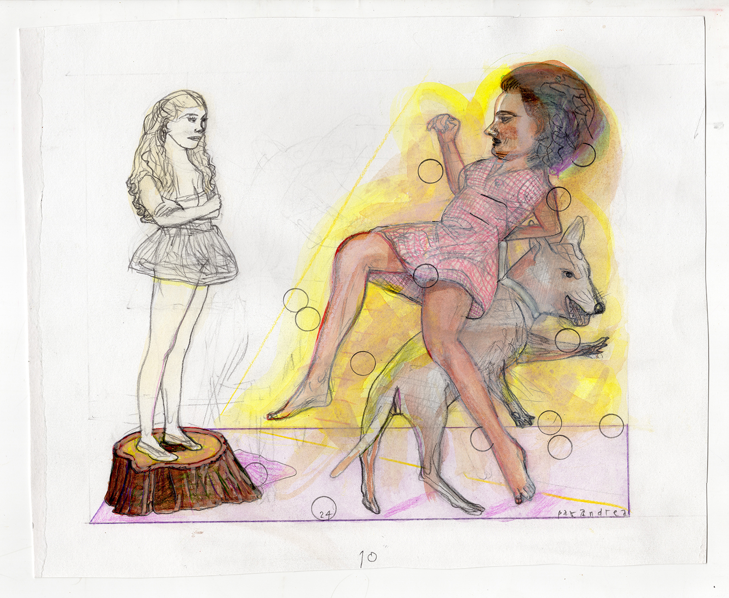 nouvelle image | La patronne sur le tronc | 