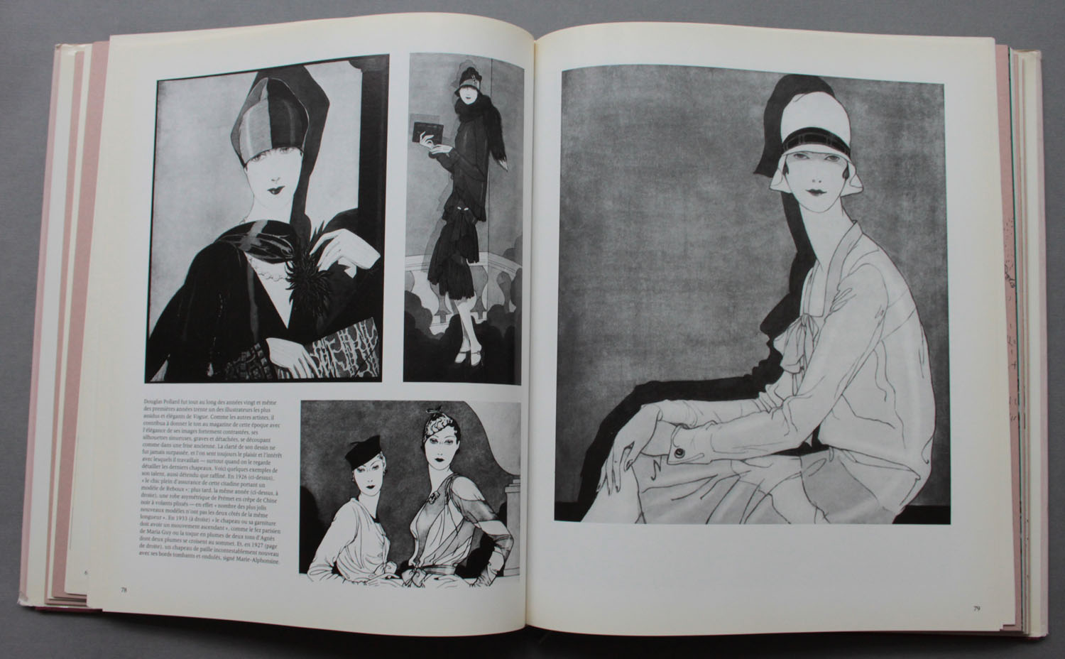 page intérieure | Dessins de mode Vogue 1923 / 1983 | Livre