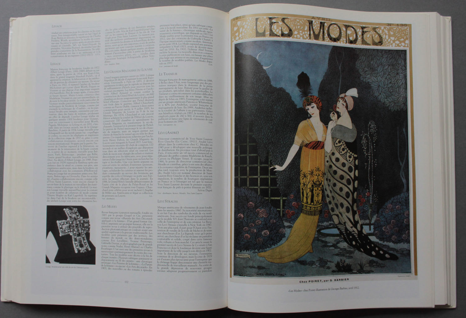 page intérieure | Dictionnaire de la Mode au XXeme siècle | Editions du Regard