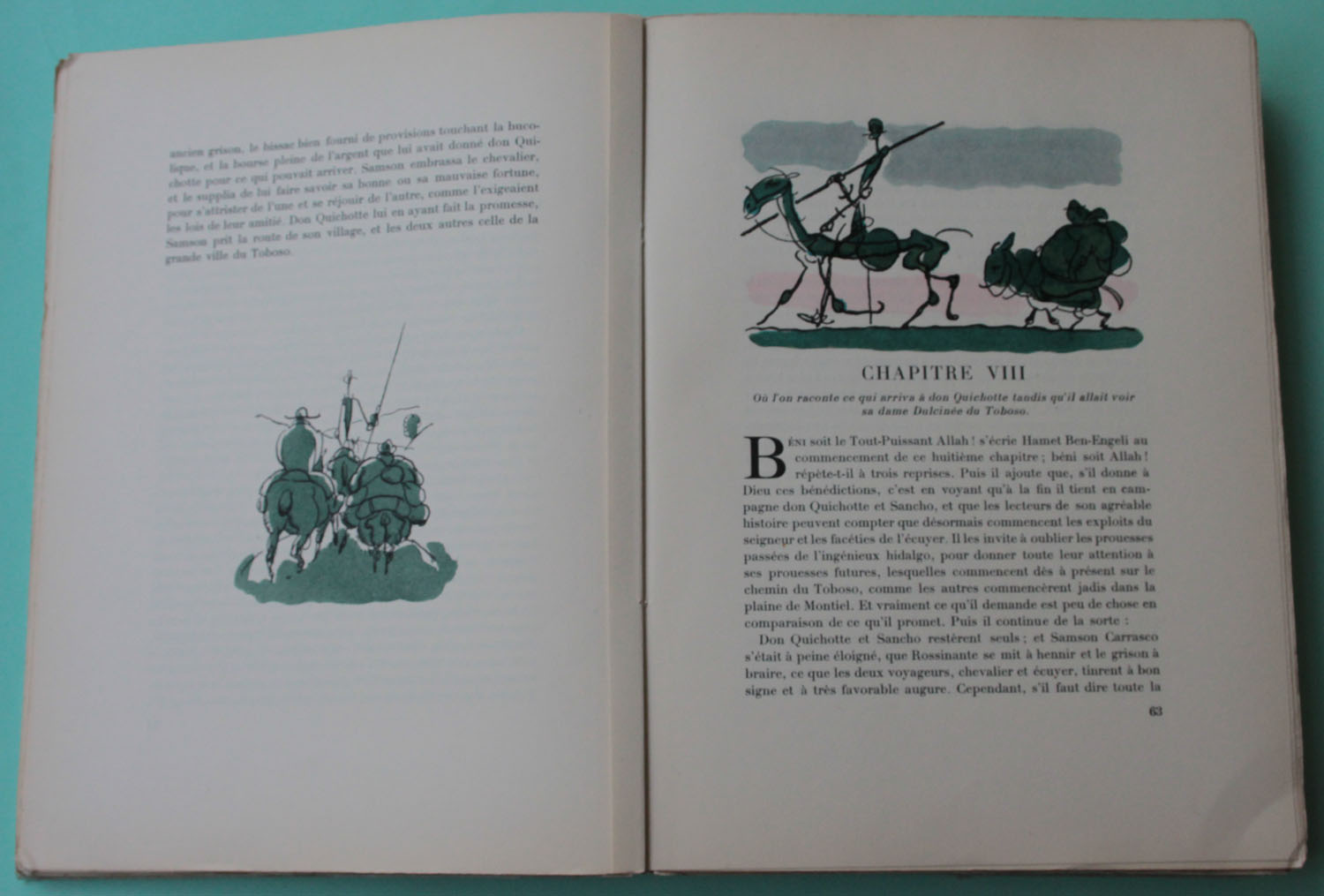 Page intérieure | Don Quichotte | 4 volumes