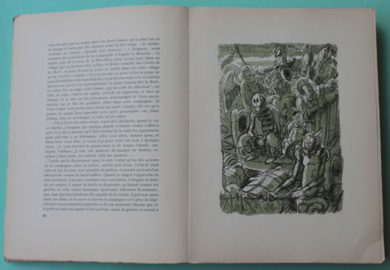page intérieure | Don Quichotte | 4 volumes