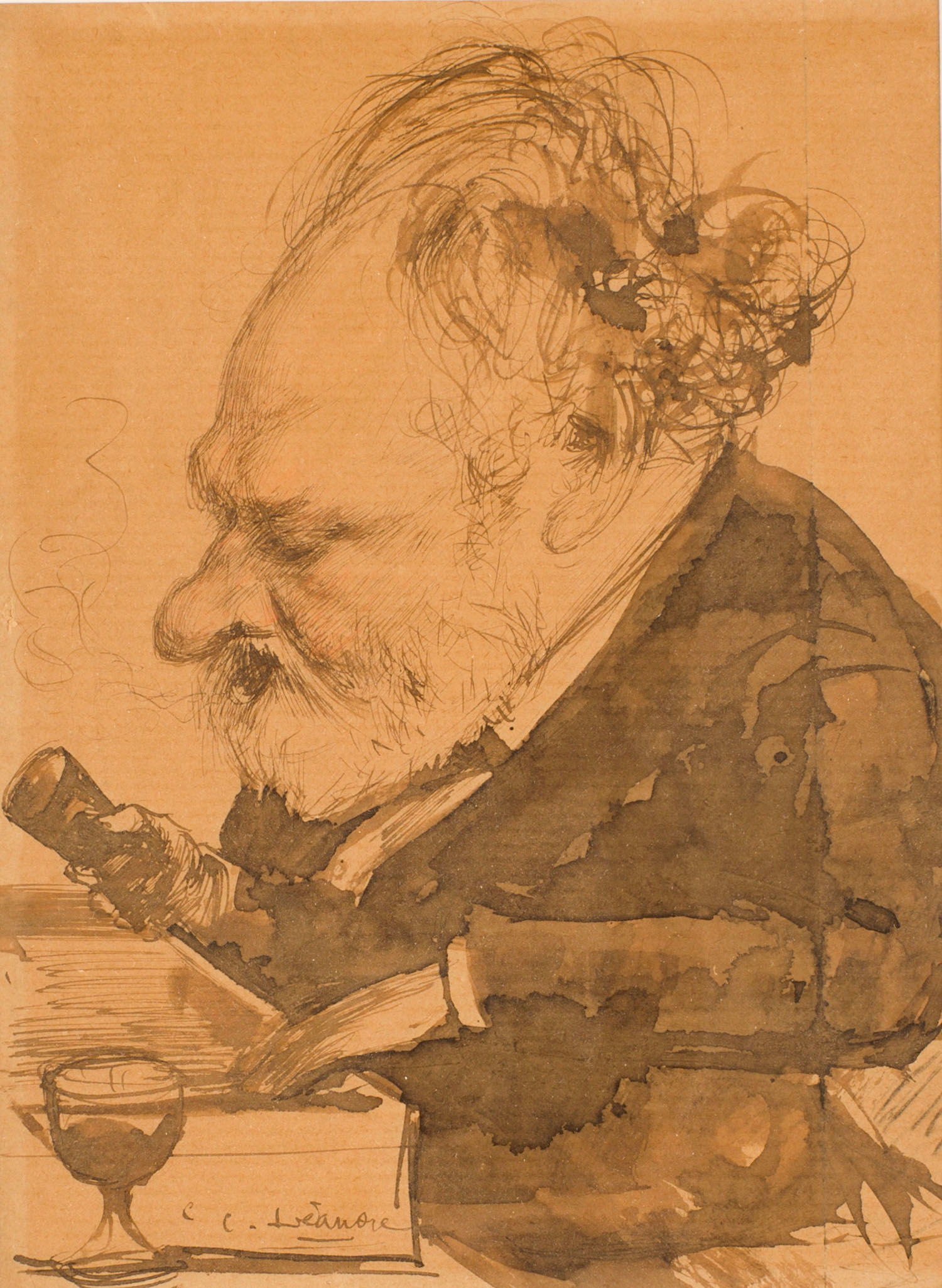 Portrait de Victor Hugo | Charles Léandre | 