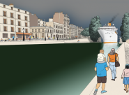 GALERIE TREIZE-DIX I TRENTE-SIX VUES DU CANAL SAINT-MARTIN GUY BILLOUT