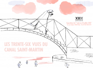 GALERIE TREIZE-DIX I TRENTE-SIX VUES DU CANAL SAINT-MARTIN SERGE BLOCH