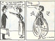 Jeanne de la lune (strip 2) Le commerce est un art !