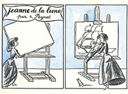 Jeanne de la lune (strip 4) La porte !!!