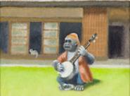 Banjo player 