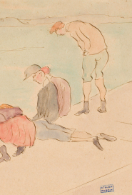 Pascin Au bord de l'eau Pascin Au bord de l'eau